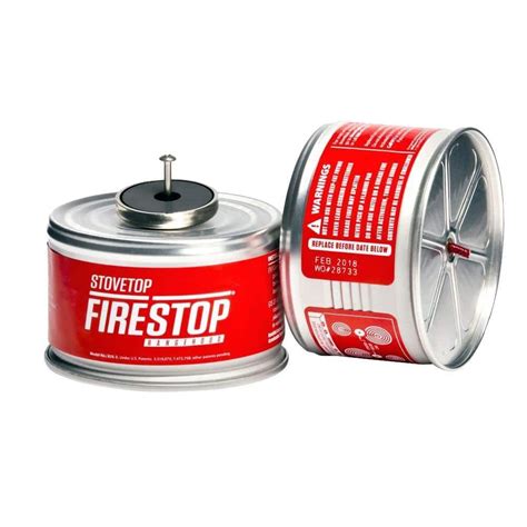 fire extinguisher gas stove